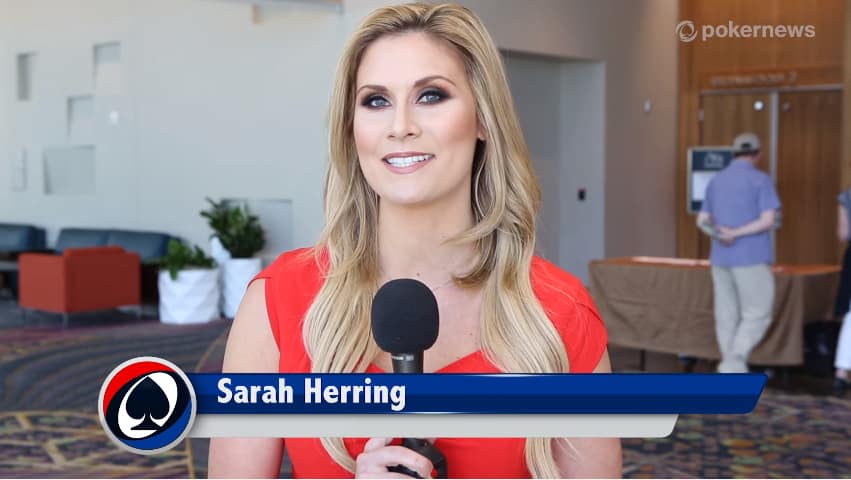 PokerNews Podcast Co-host Sarah Herring