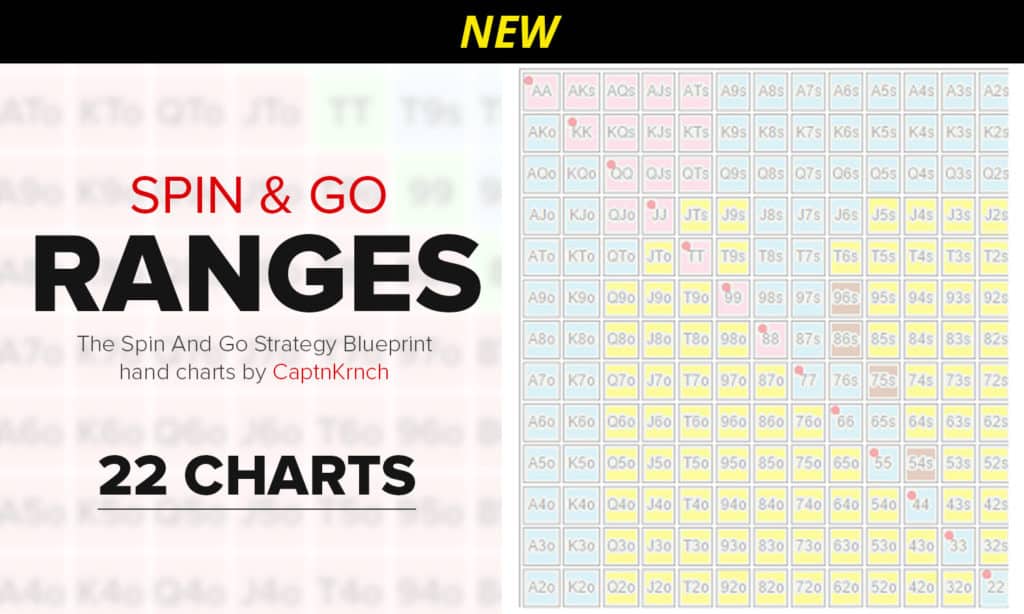 spin & go strategy charts jackpot sng
