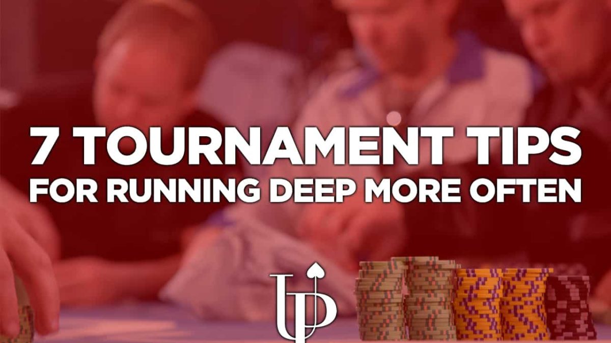 Online poker tournament tips