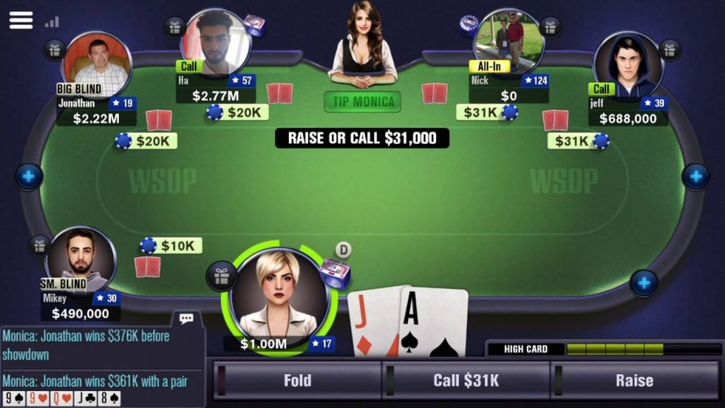 Poker app free bonus