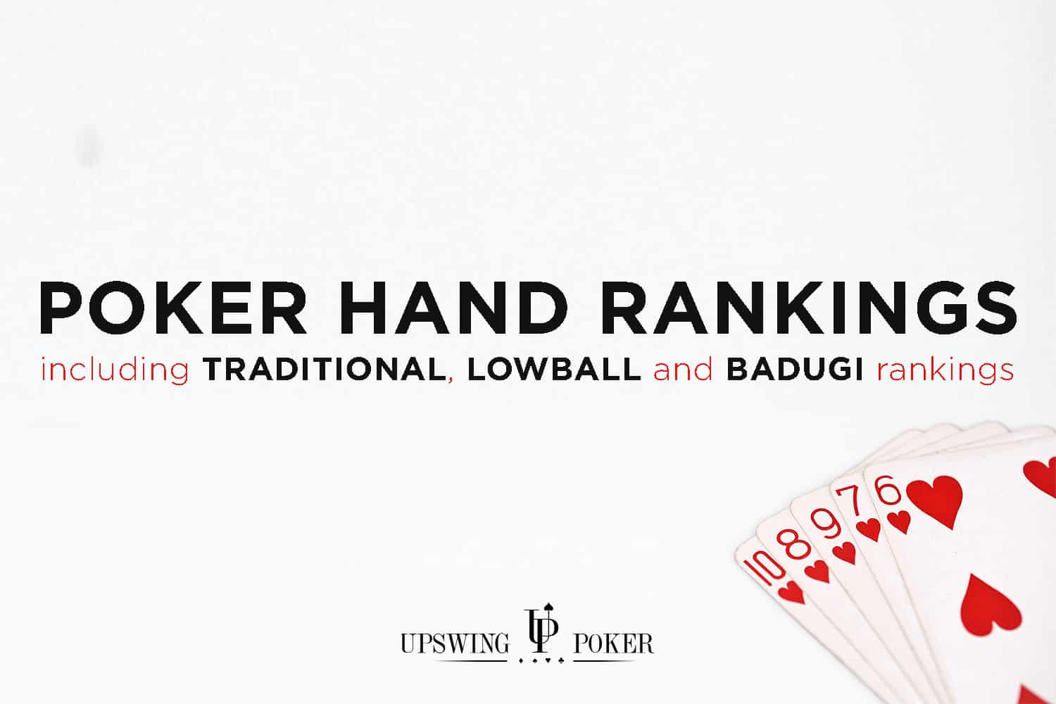 Poker Hand Rankings