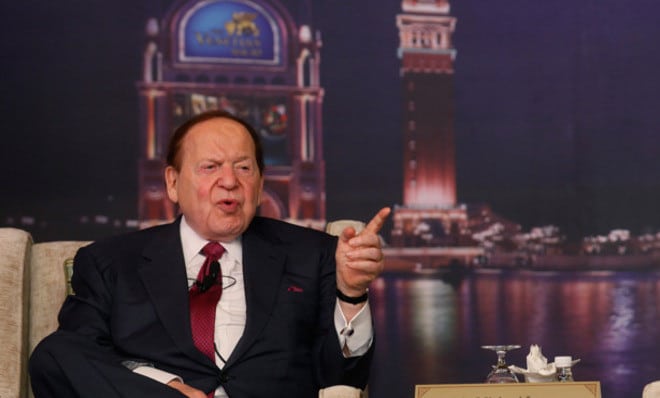 Sheldon Adelson Venetian Poker Room