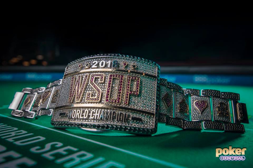 Drew Amato WSOP 2018 Main Event bracelet
