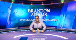 Brandon Adams Poker Masters