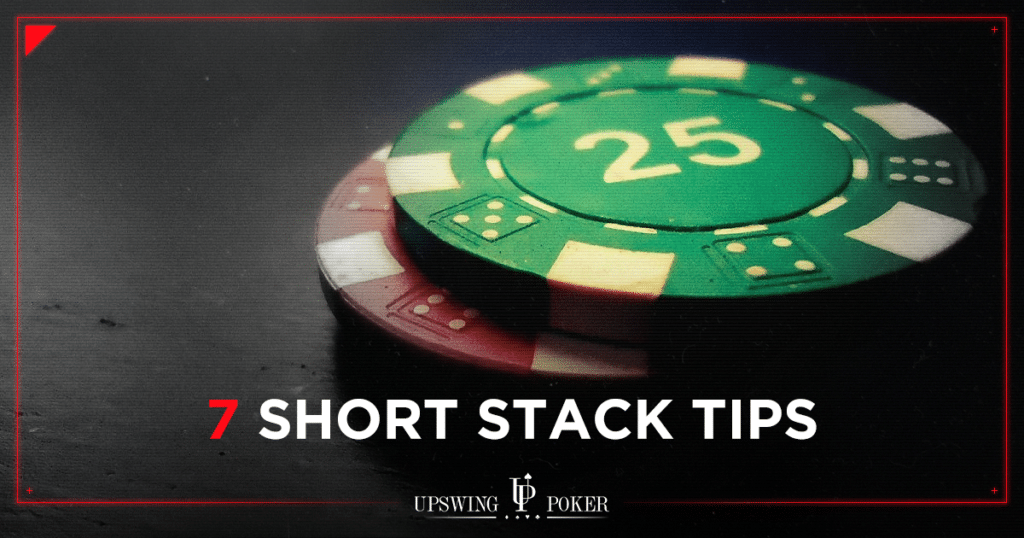 Short Stack Strategy: Navigating Poker with Limited Chips