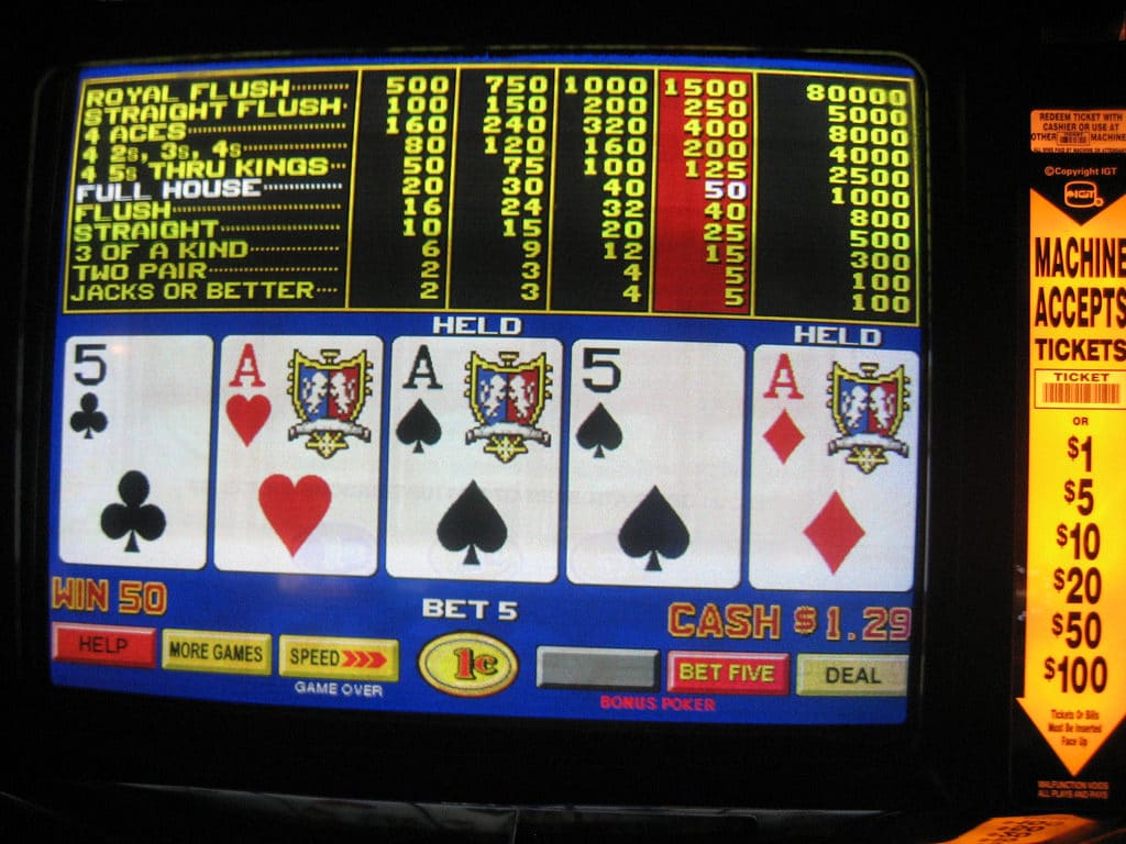 Free Poker Slot Machine Games