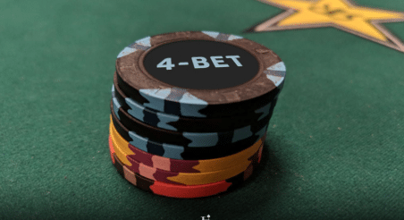 4-bet strategy size and range