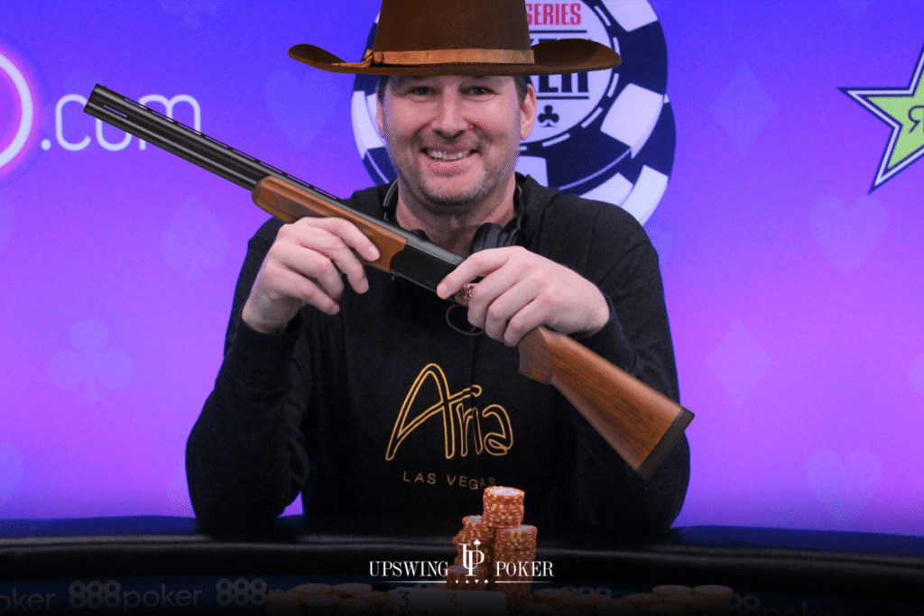 phil hellmuth double barrelin cowboy