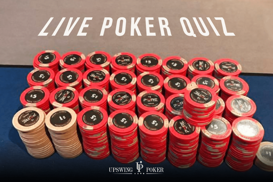 live poker strategy quiz