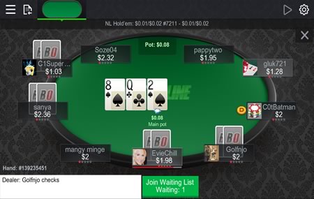 Free online poker play money