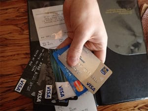How to play credit card roulette