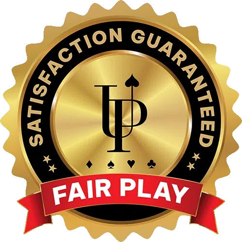Upswing Poker Fair Play Satisfaction Guarantee badge