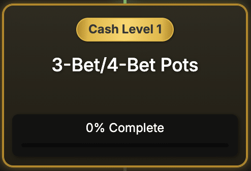 Upswing Lab 2.0 new 3-bet 4-bet poker lessons node