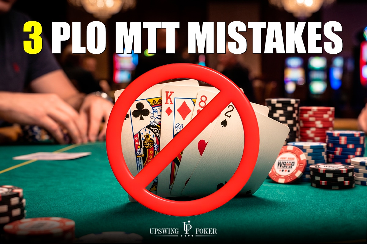 홀덤 플레이어가 PLO 토너먼트에서 저지르는 치명적인 실수와 해결책
