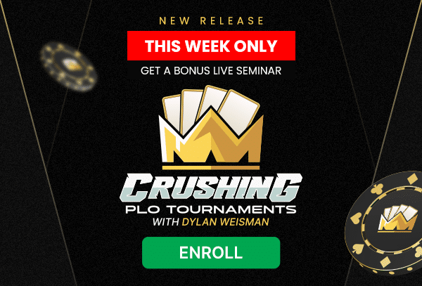 Crushing PLO Tournaments - Launch Week - 600x407