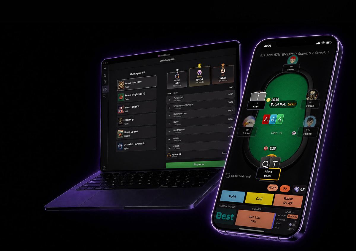 Lucid Poker training demo