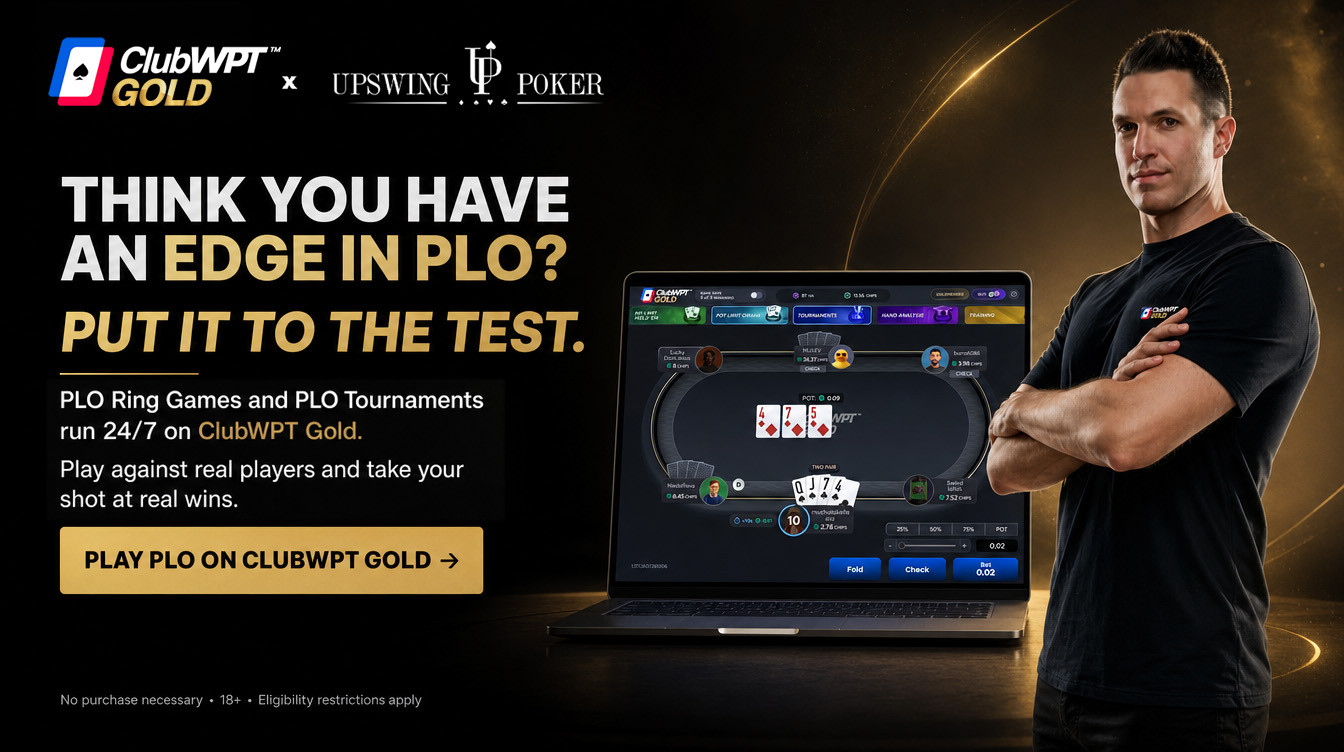 See what PLO games are happening on ClubWPT Gold