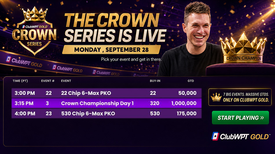 See what's happening on ClubWPT Gold
